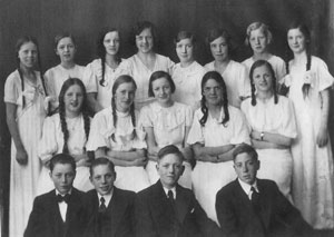 Bjert-konfirmander